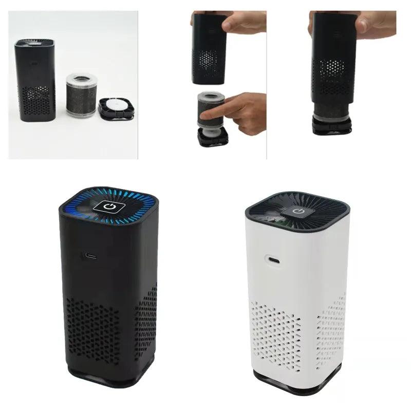 Small Air Purifier Ionic Car Deodorizer - Byte Buzzz