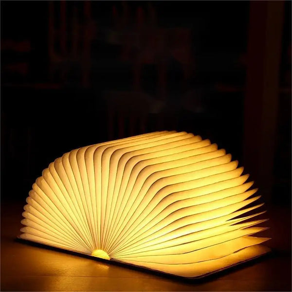 LED Wooden Book Lamp Children Reading light - Byte Buzzz