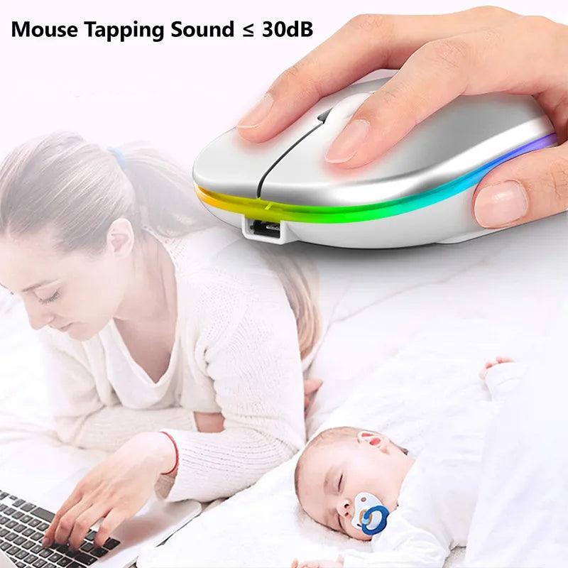 Wireless Mouse For Laptop PC Bluetooth - Byte Buzzz